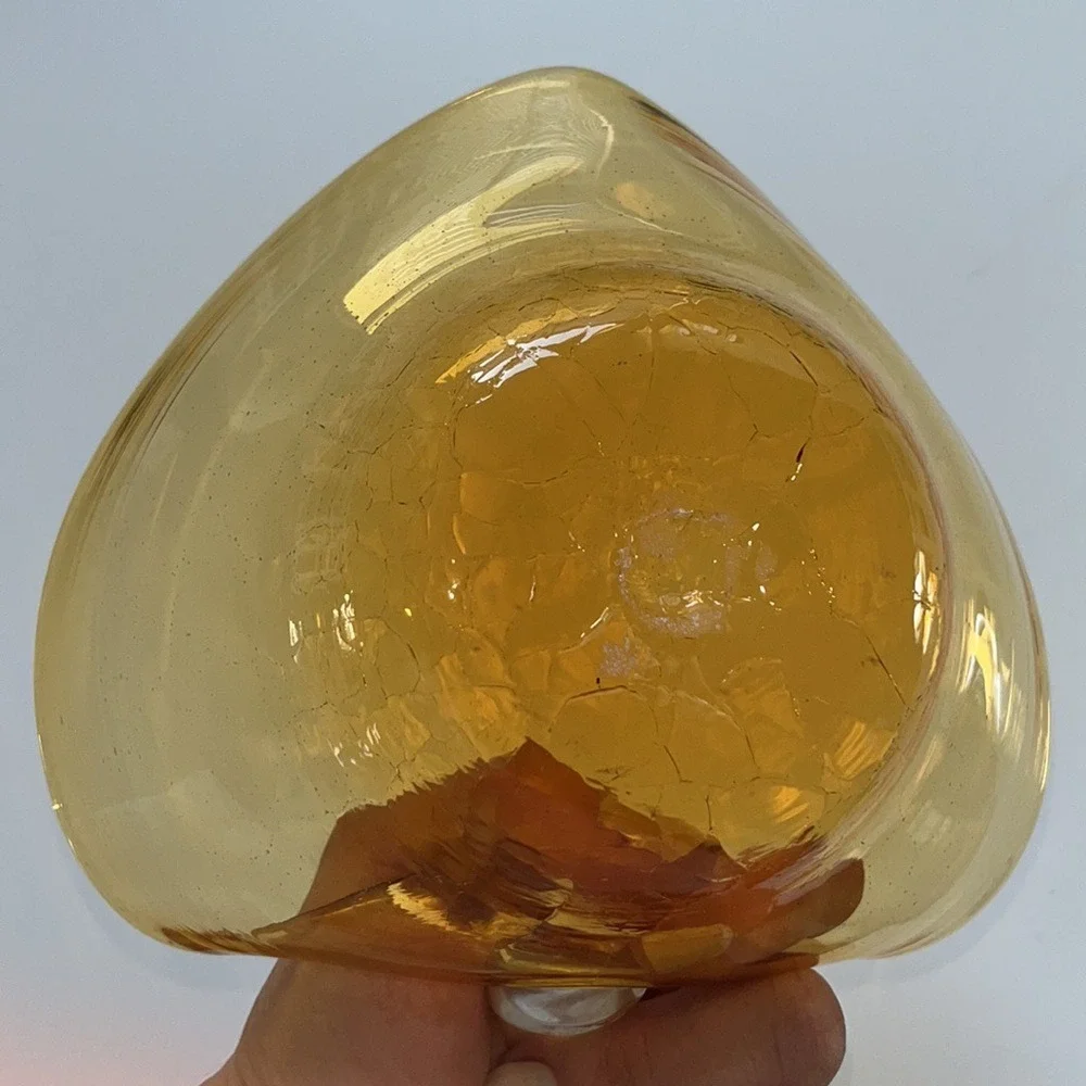 Glass swan‎ trinket dish
